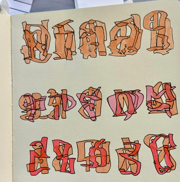 Gallery / Asemic writing