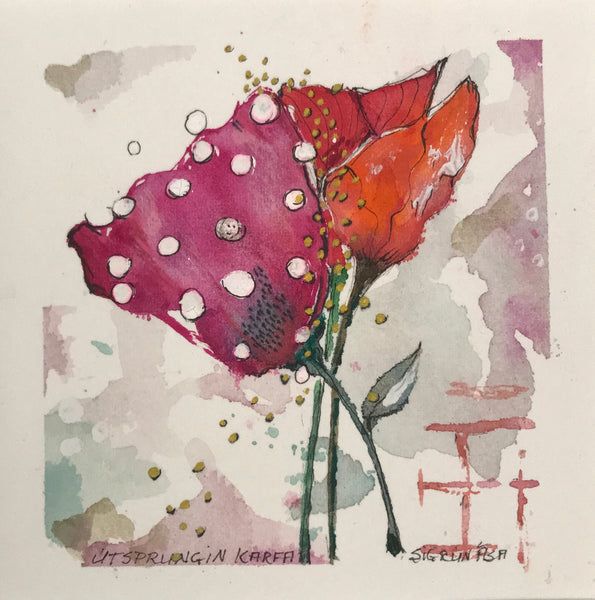 Gallery / Vatnslitir / Watercolour