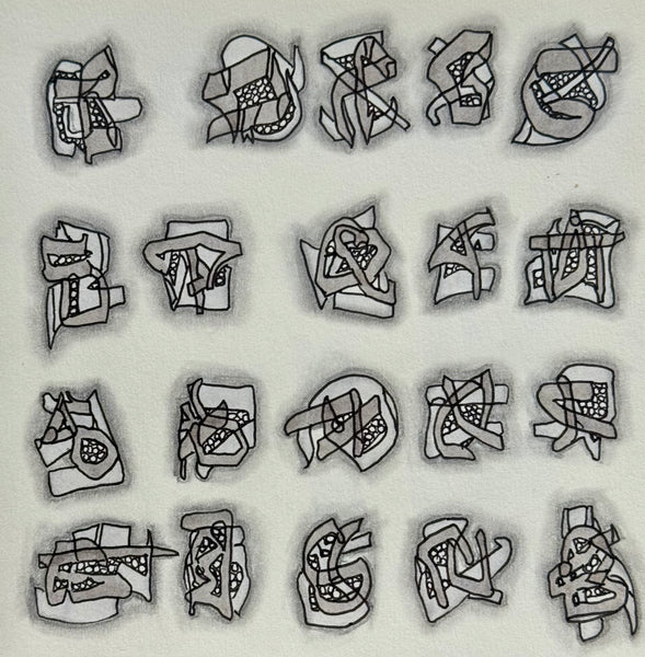 Gallery / Asemic writing
