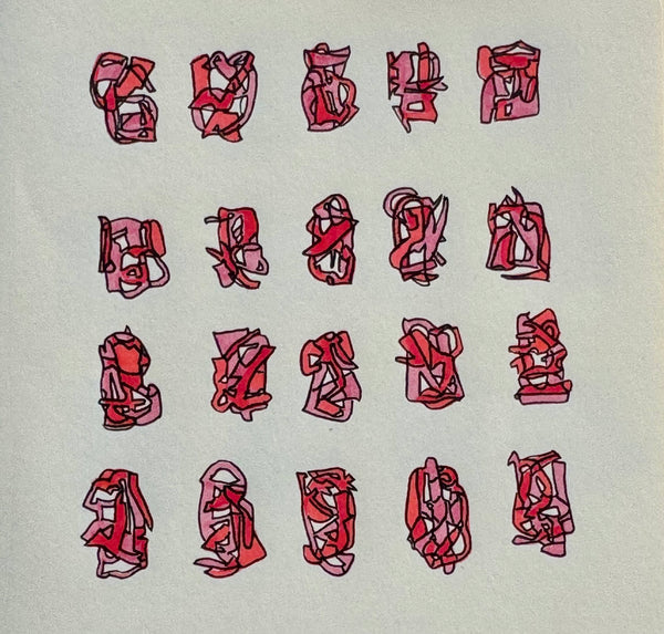Gallery / Asemic writing