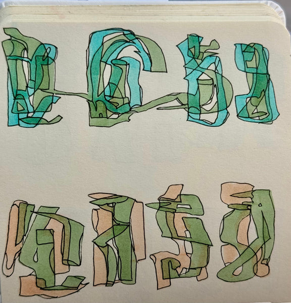 Gallery / Asemic writing