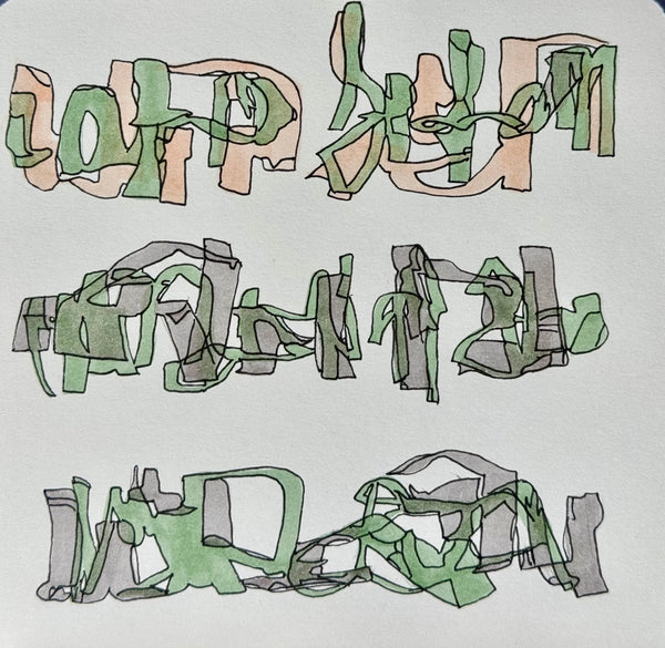 Gallery / Asemic writing