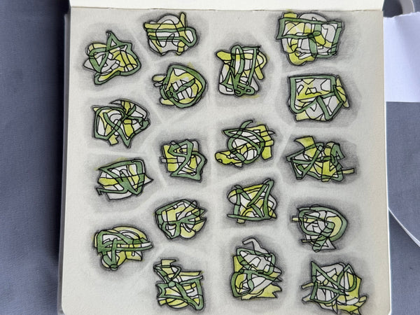 Gallery / Asemic writing
