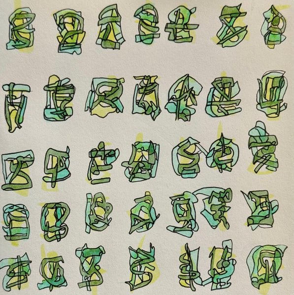 Gallery / Asemic writing