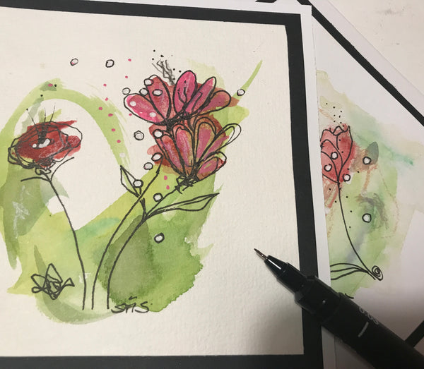 Gallery / Vatnslitir / Watercolour
