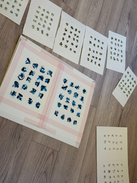 Gallery / Asemic writing